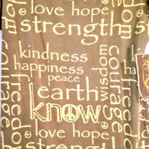 Know Tops - Know Top Sz XL Tee Brown With Tan Inspiration Know Tops - Know Top Sz XL Tee Brown With Tan Inspiration